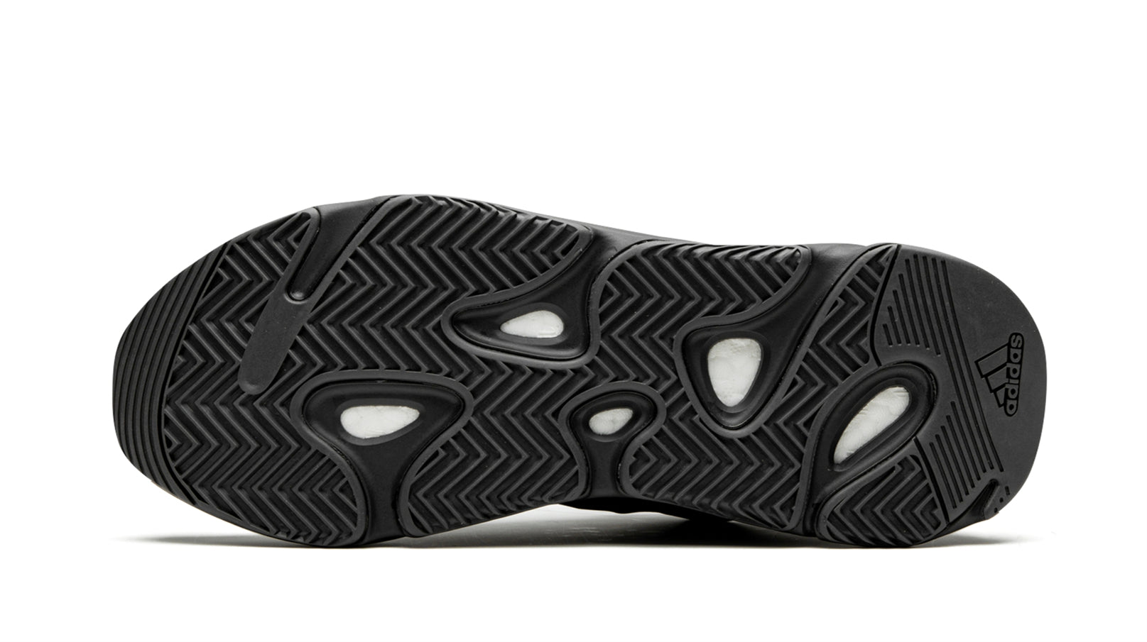 YZY Boost 700 Mnvn Dreifach schwarze Turnschuhe