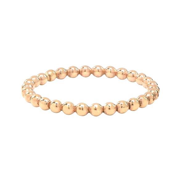 Stapelbarer Ring „Victoria“ mit Perlen