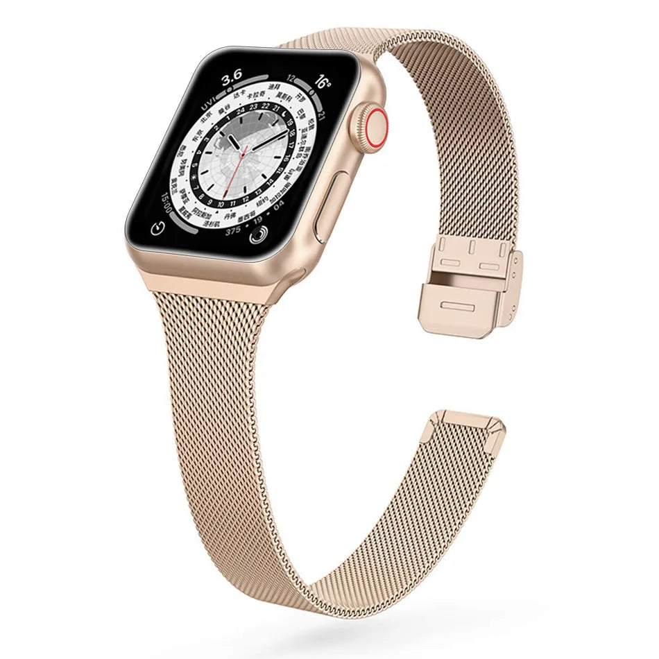 Bracelet de montre Apple en métal Slim Fit