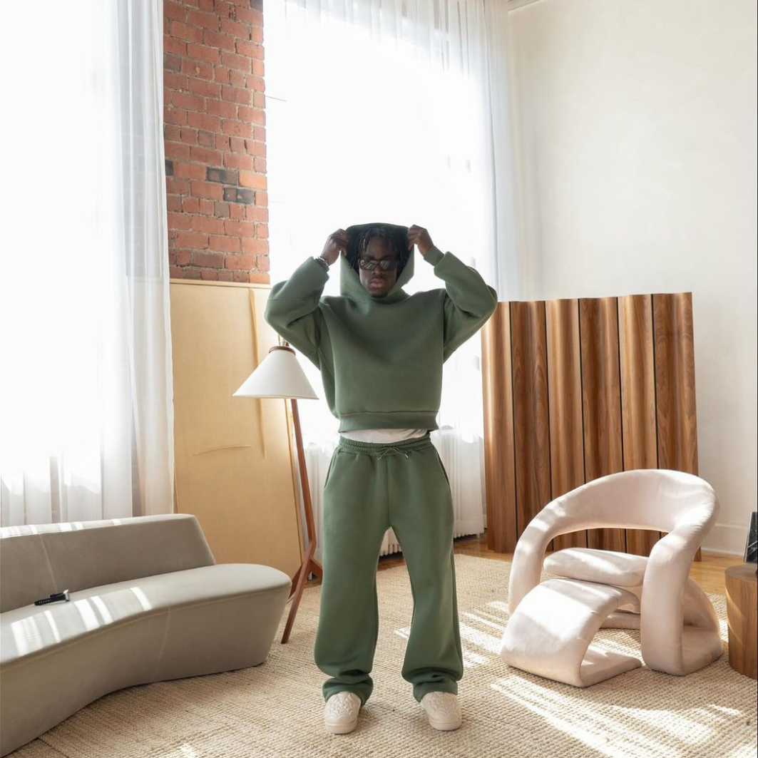 Luksusowy dres sportowy oversize VVS