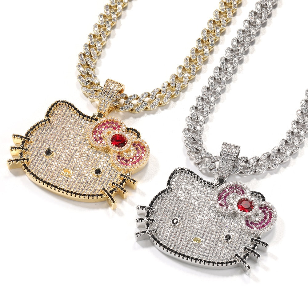 Collier Chaton Glacé