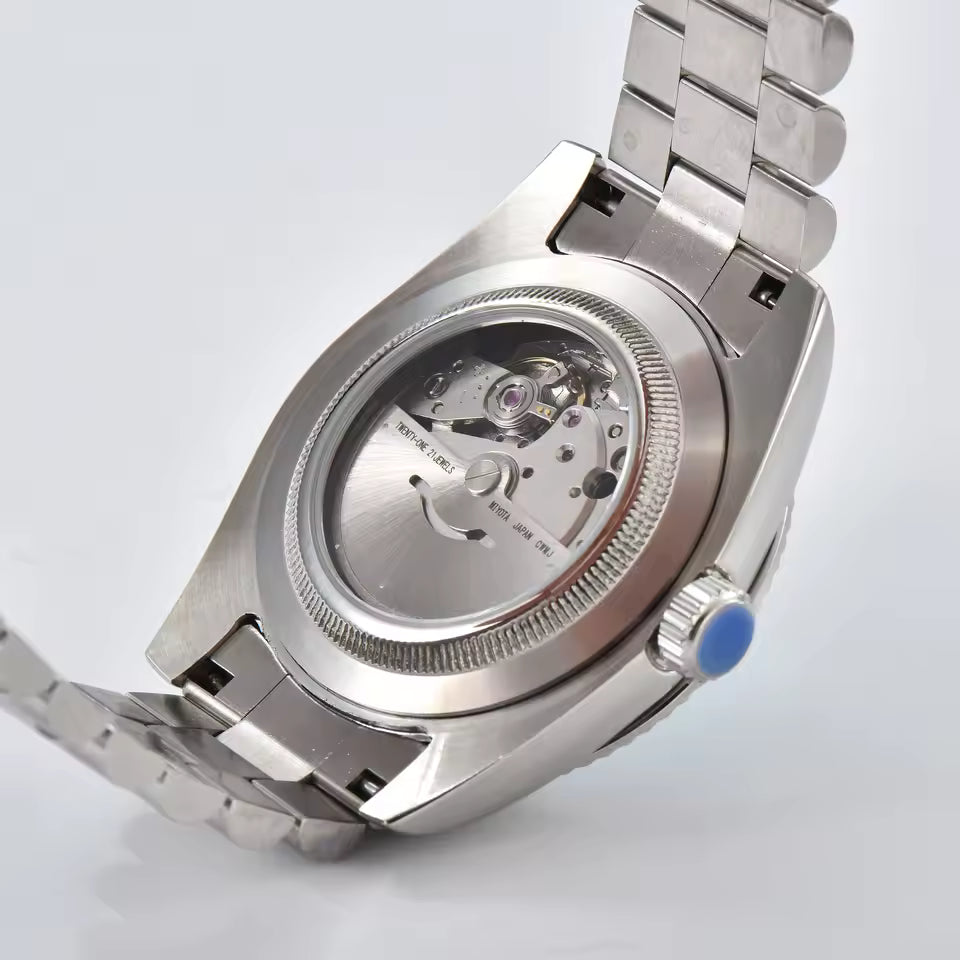 VVS Arabic Datejust | Rusty Orange