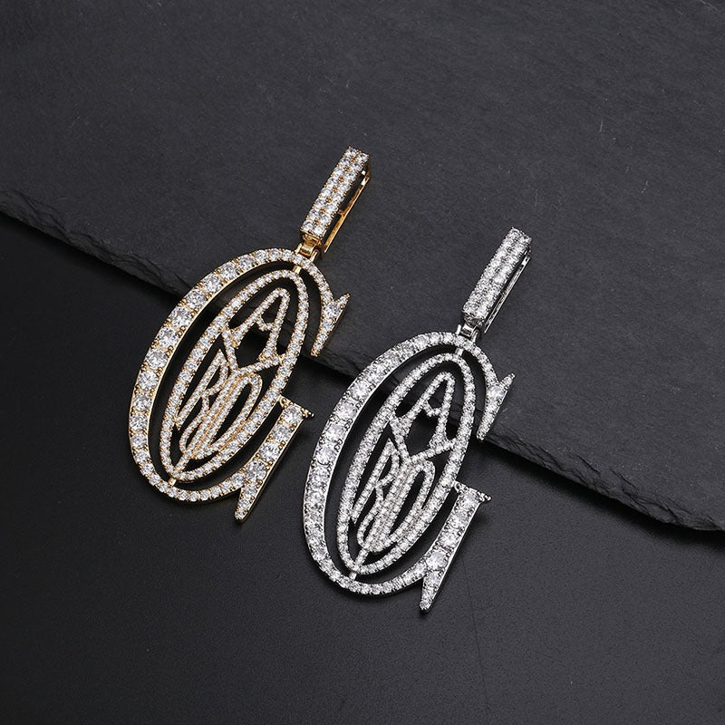 Collier pendentif Goyard inspiré de Tyga Chaîne de rappeur