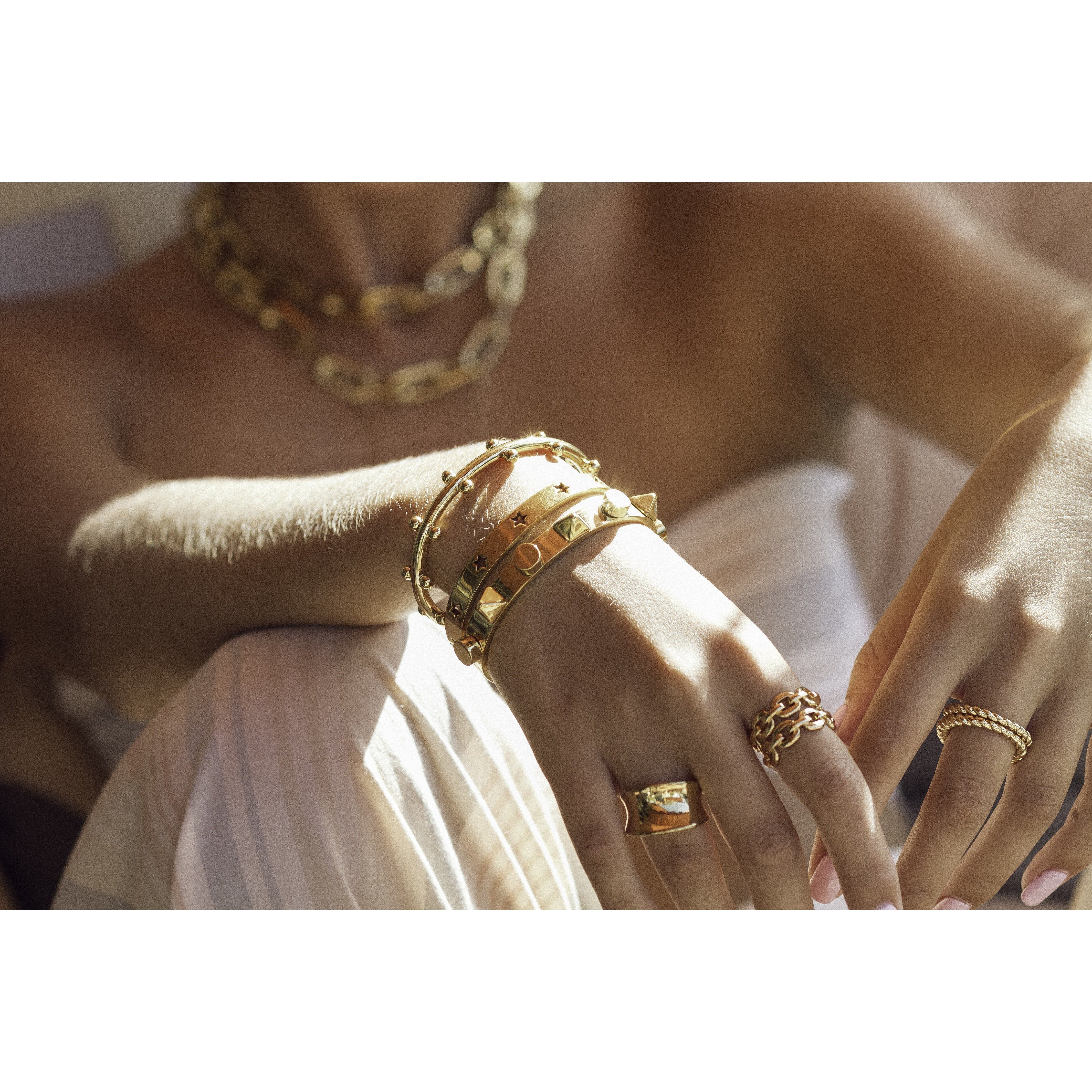 Bague à maillons Béatrice - BOGO
