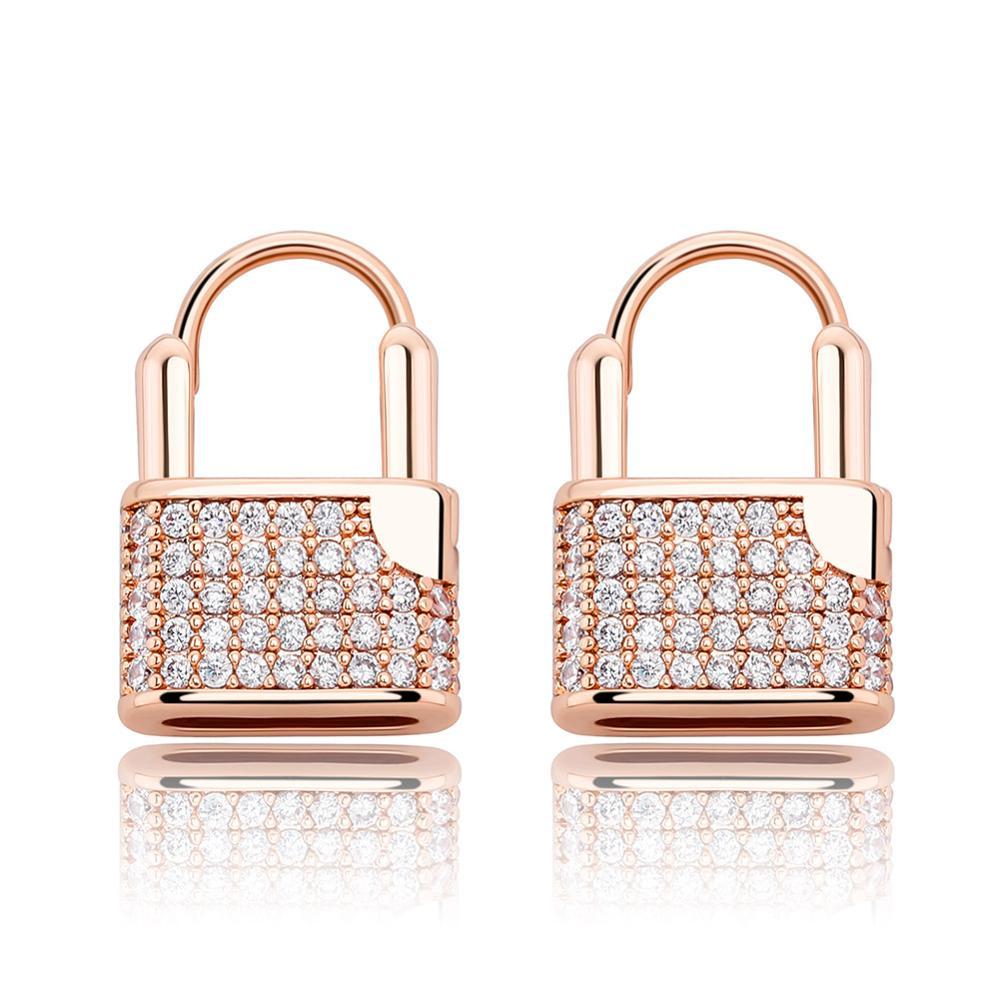 VVS-Schmuck-Schloss-Ohrringe
