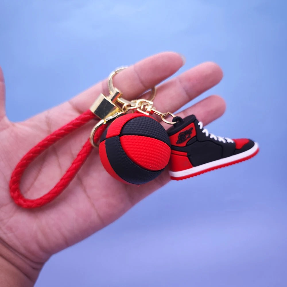 Air Jordan-Schlüsselanhänger mit hohem Detailreichtum – Perfekt für Taschen, Schlüssel und mehr