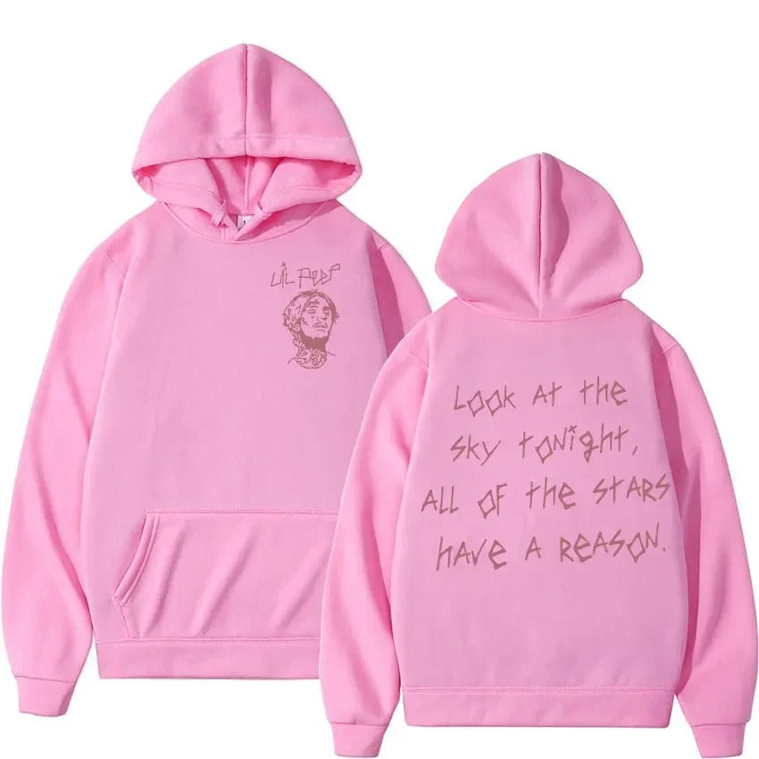 Lil Peep Tour Konzert Hip Hop Grafik Hoodies