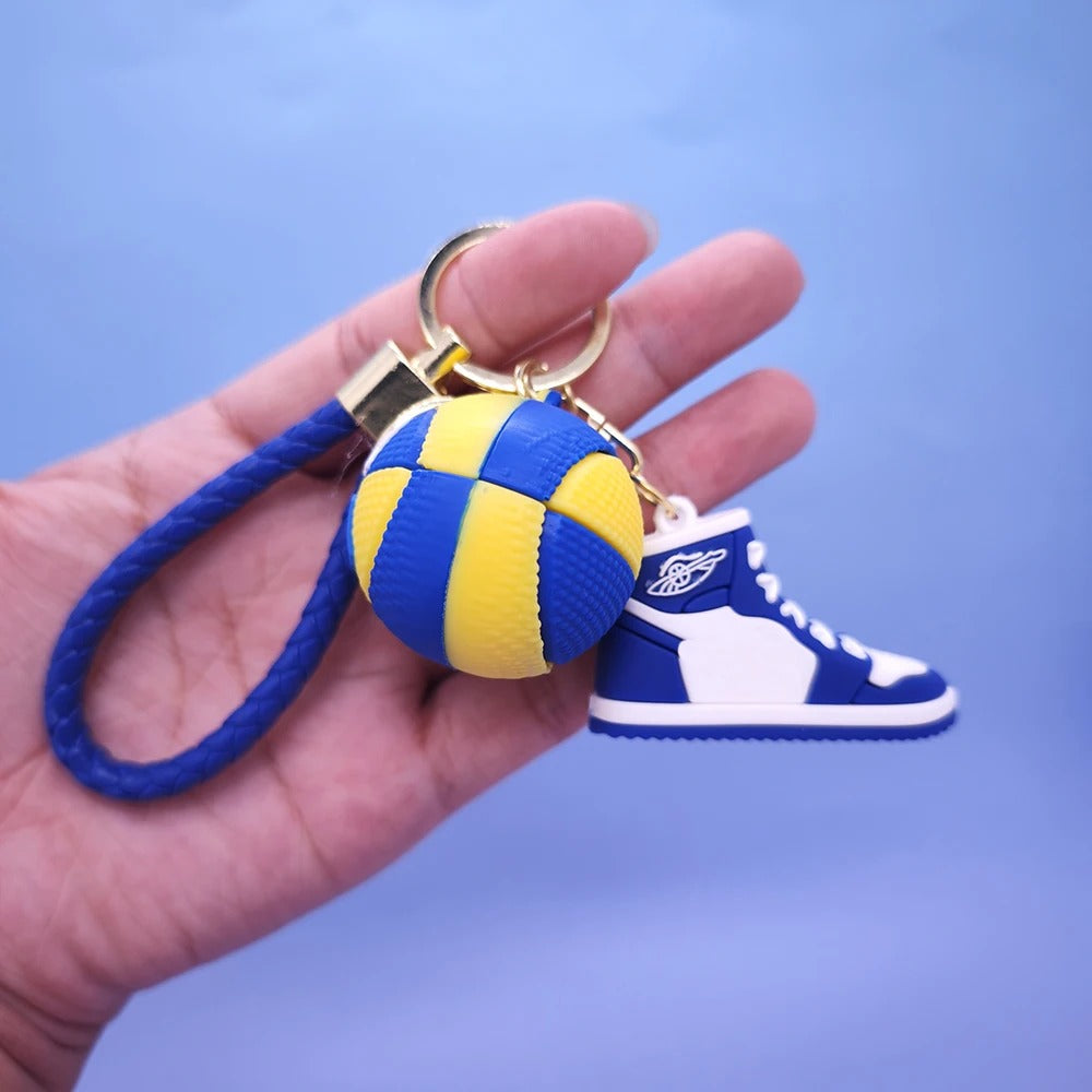 Air Jordan-Schlüsselanhänger mit hohem Detailreichtum – Perfekt für Taschen, Schlüssel und mehr