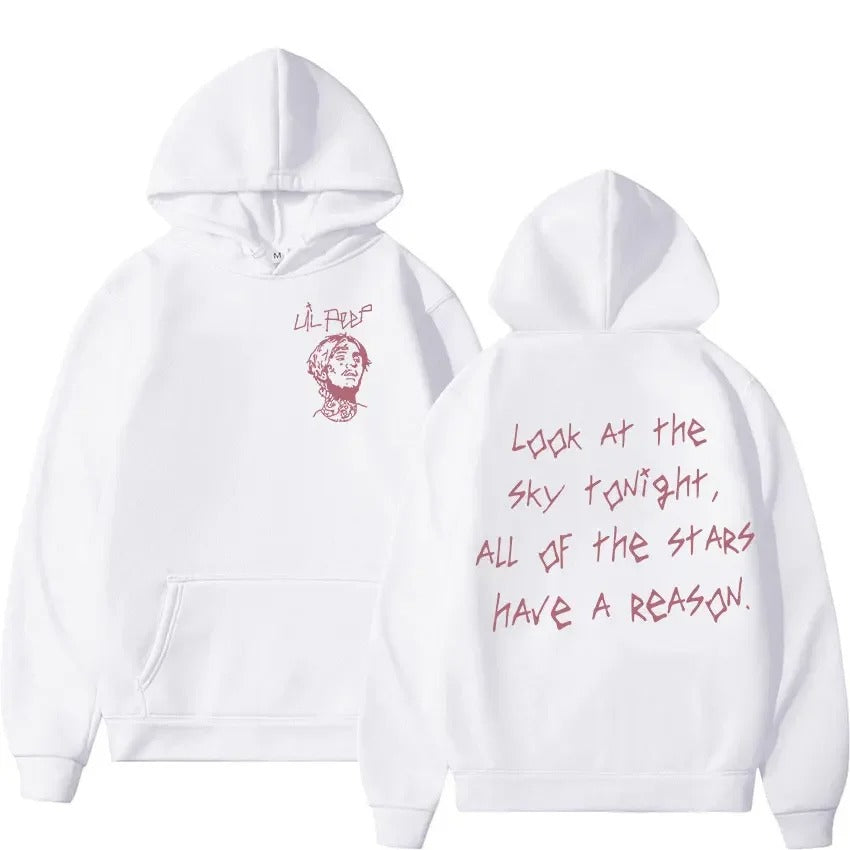 Lil Peep Tour Konzert Hip Hop Grafik Hoodies