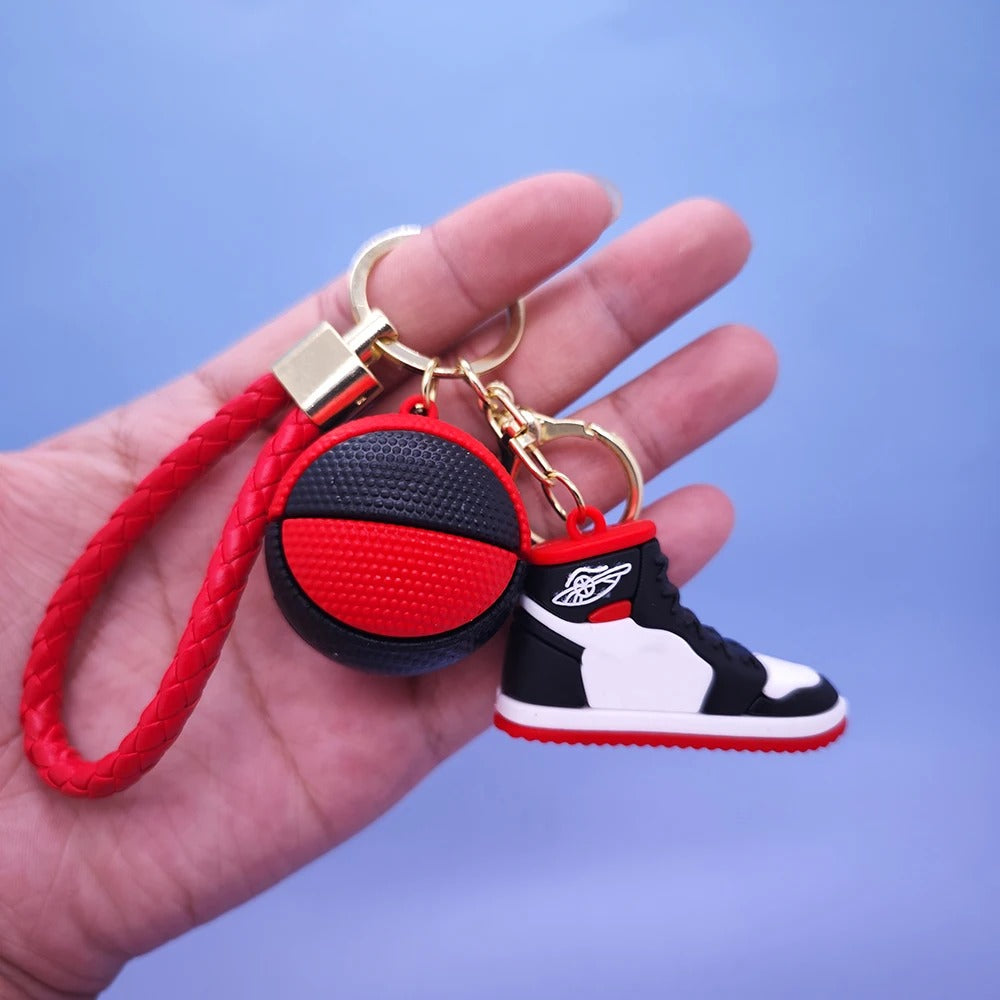 Air Jordan-Schlüsselanhänger mit hohem Detailreichtum – Perfekt für Taschen, Schlüssel und mehr