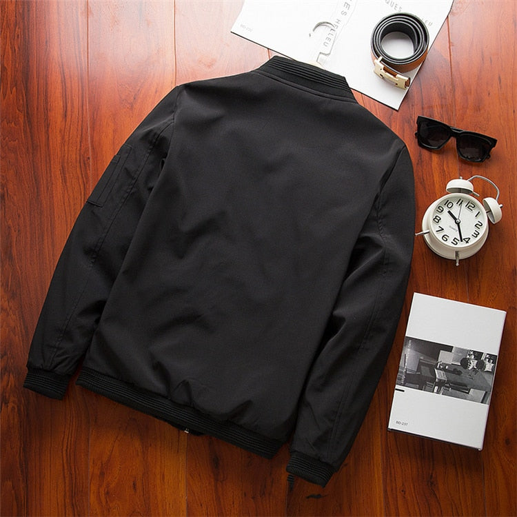 Lässige Bomberjacke „Visserie“