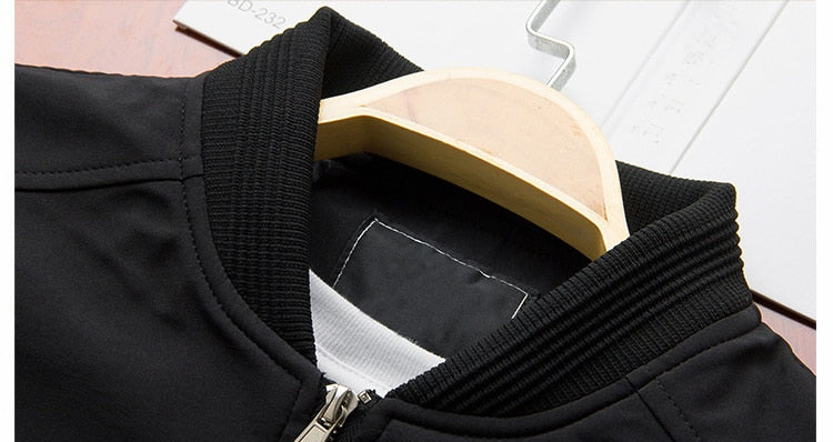 Lässige Bomberjacke „Visserie“