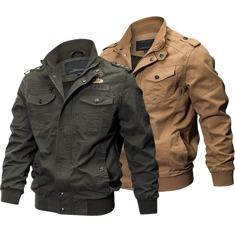 Topflight Bomberjacke im Militärstil