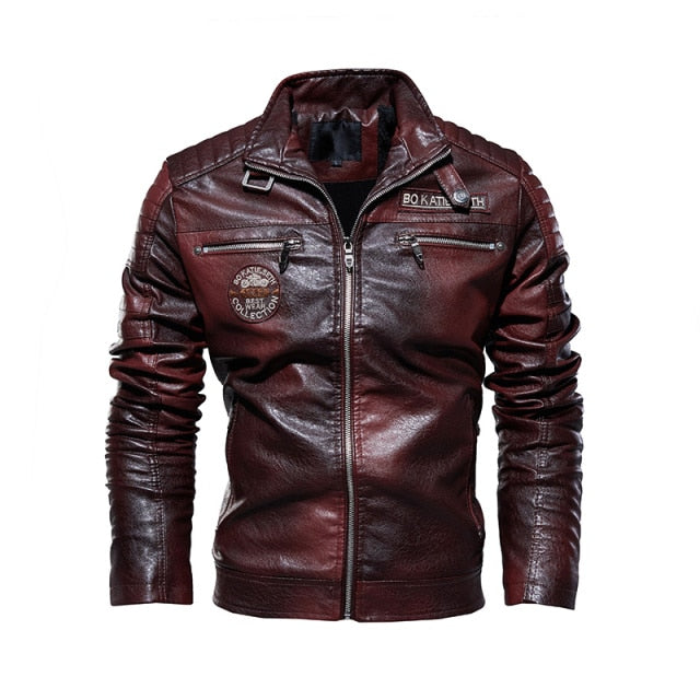 Lederjacke „Raschel“