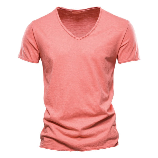 Jack & Joe's T-Shirt mit V-Ausschnitt