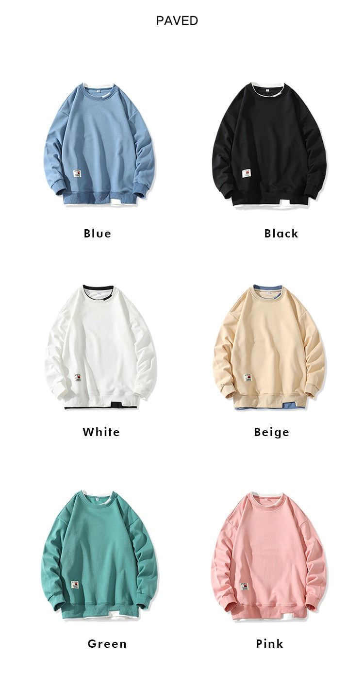 StreetBro – Minimalistisches Basic-Sweatshirt