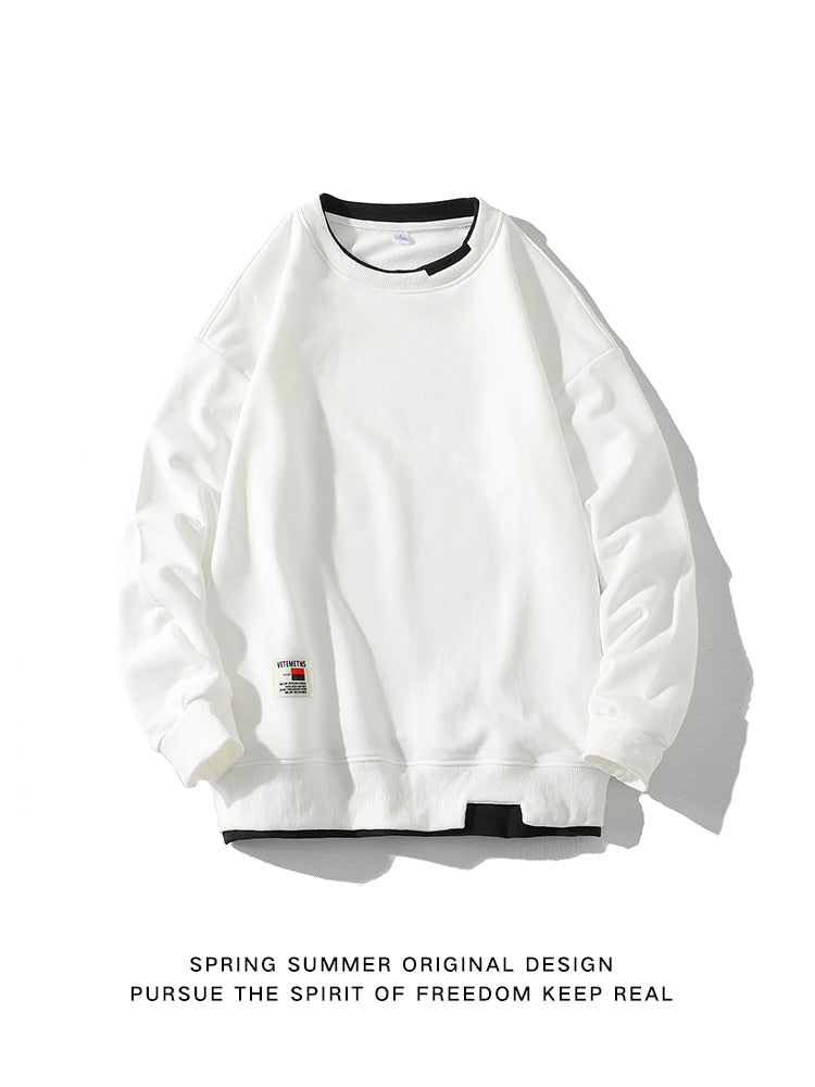 StreetBro – Minimalistisches Basic-Sweatshirt
