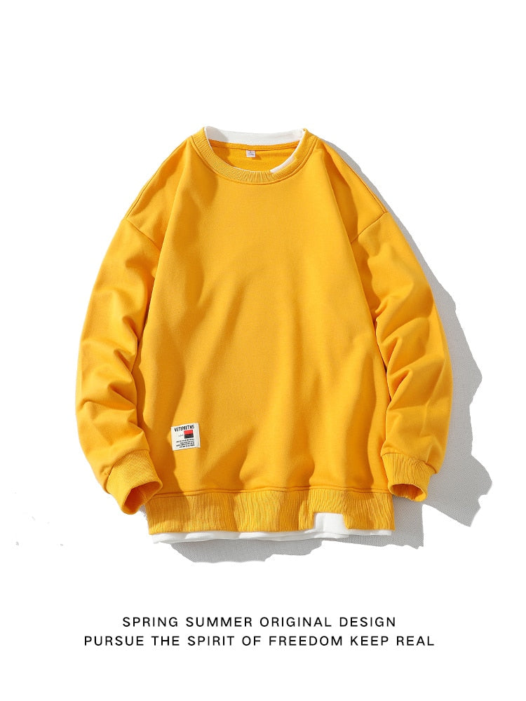 StreetBro – Minimalistisches Basic-Sweatshirt
