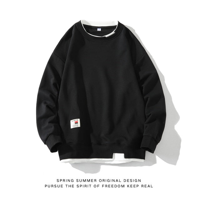 StreetBro – Minimalistisches Basic-Sweatshirt