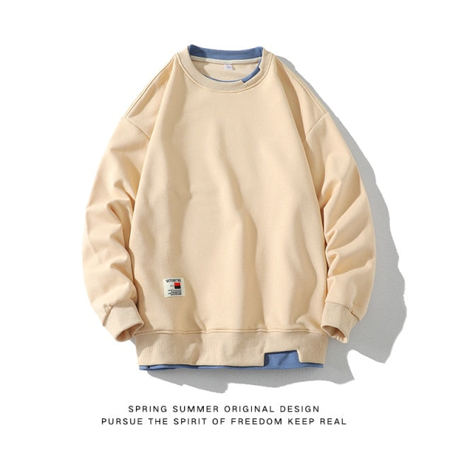 StreetBro – Minimalistisches Basic-Sweatshirt