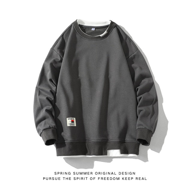 StreetBro – Minimalistisches Basic-Sweatshirt