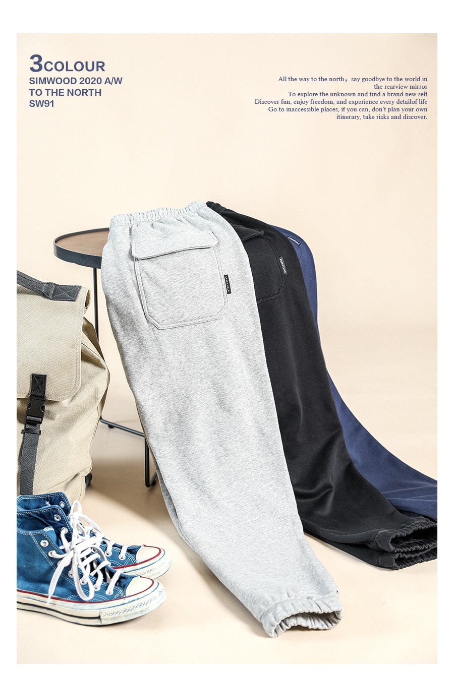 Schlanke Jogginghose