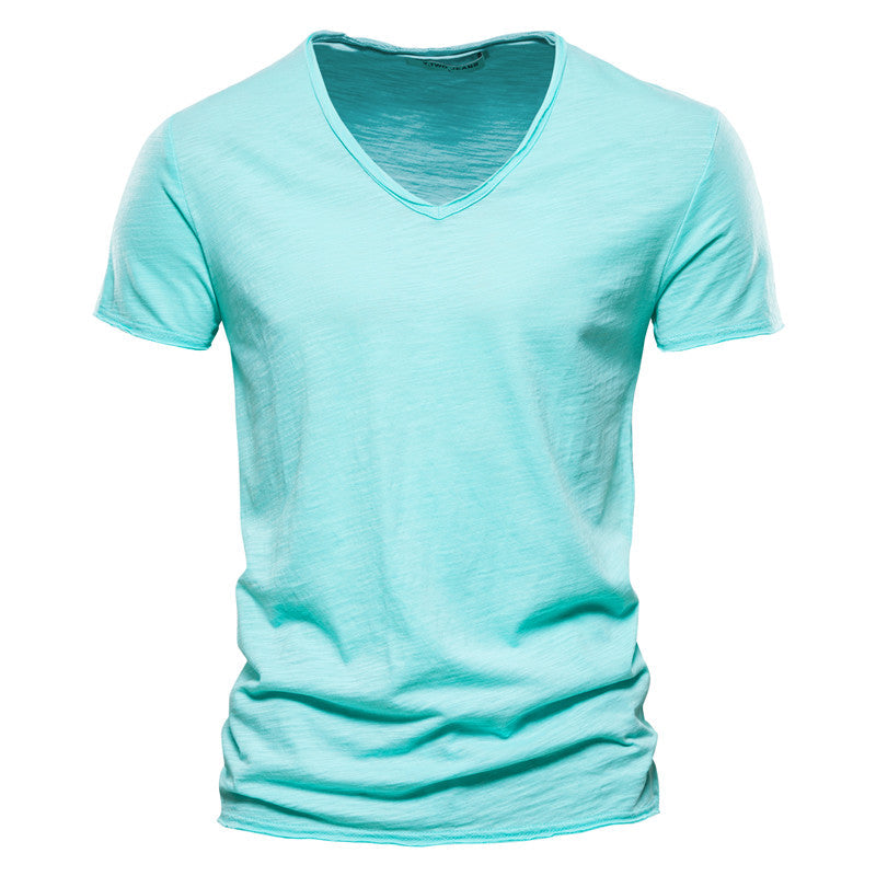 Jack & Joe's T-Shirt mit V-Ausschnitt