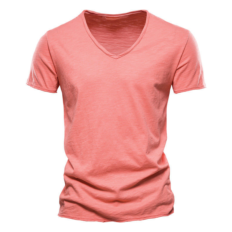 Jack & Joe's T-Shirt mit V-Ausschnitt