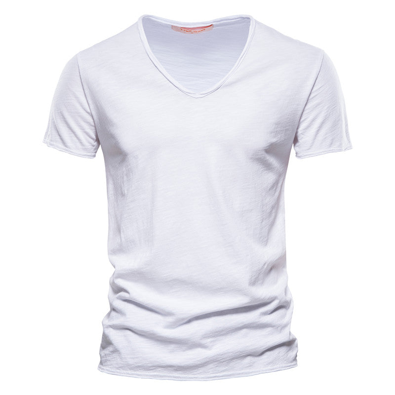 Jack & Joe's T-Shirt mit V-Ausschnitt