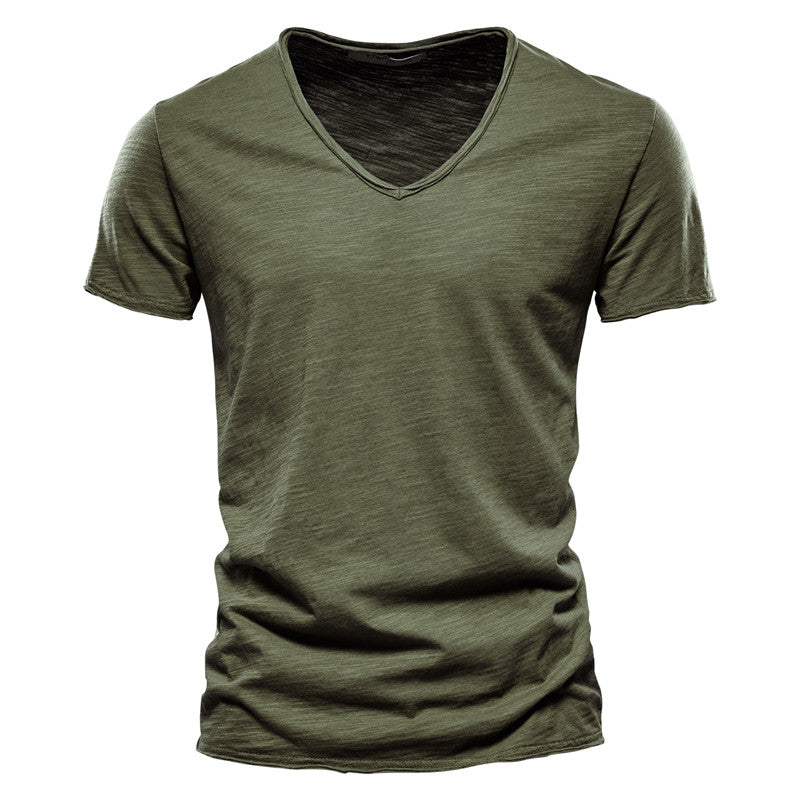 Jack & Joe's T-Shirt mit V-Ausschnitt