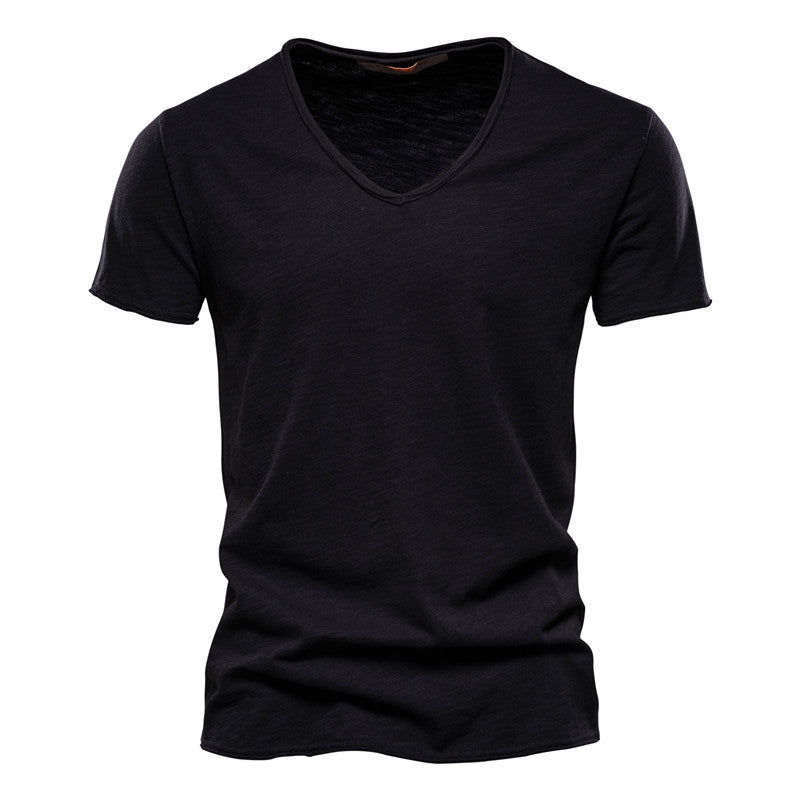 Jack & Joe's T-Shirt mit V-Ausschnitt