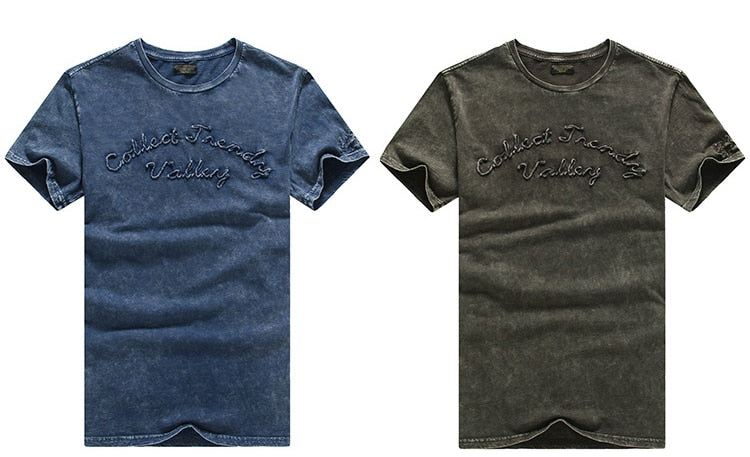T-shirt streetwear à manches courtes rétro