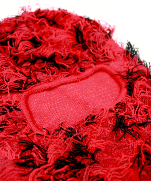 Sturmhaube „Red Storm“ im Used-Look