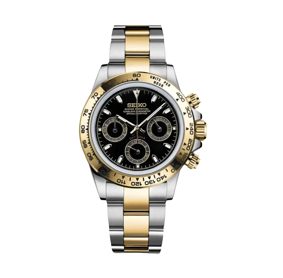 Daytona Watch Mod Two Tone Edition Wristwatch