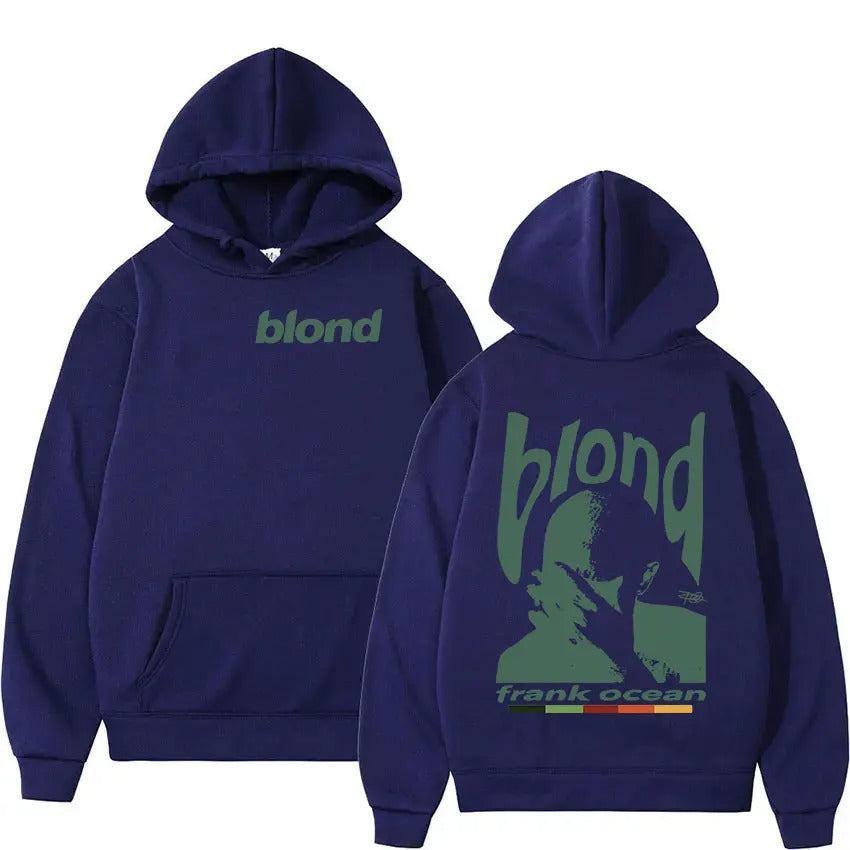 Ocean Frank – Kapuzenpullover mit Retro-Grafik „Blond“