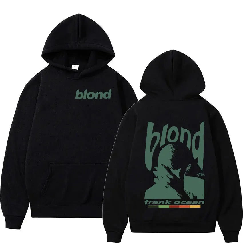 Ocean Frank – Kapuzenpullover mit Retro-Grafik „Blond“
