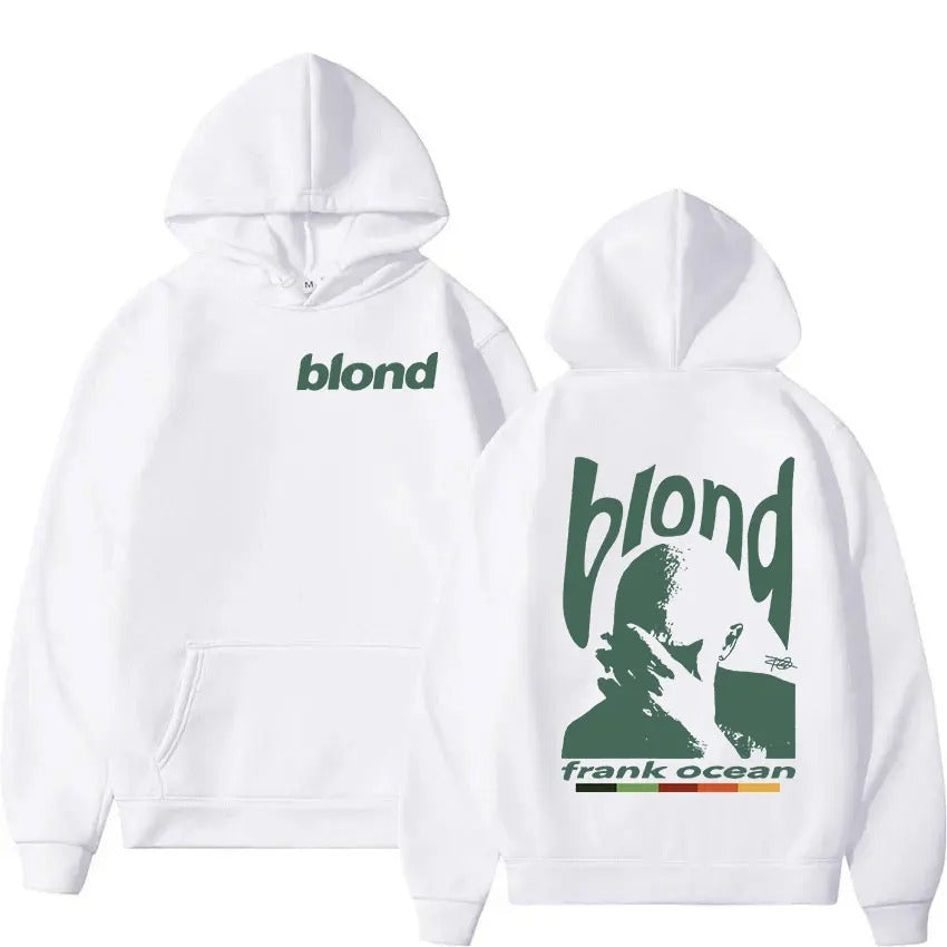 Ocean Frank – Kapuzenpullover mit Retro-Grafik „Blond“
