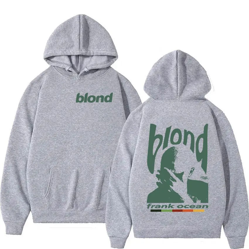 Ocean Frank – Kapuzenpullover mit Retro-Grafik „Blond“