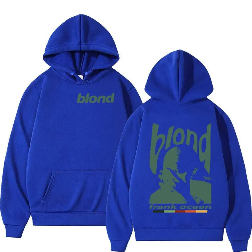 Ocean Frank – Kapuzenpullover mit Retro-Grafik „Blond“