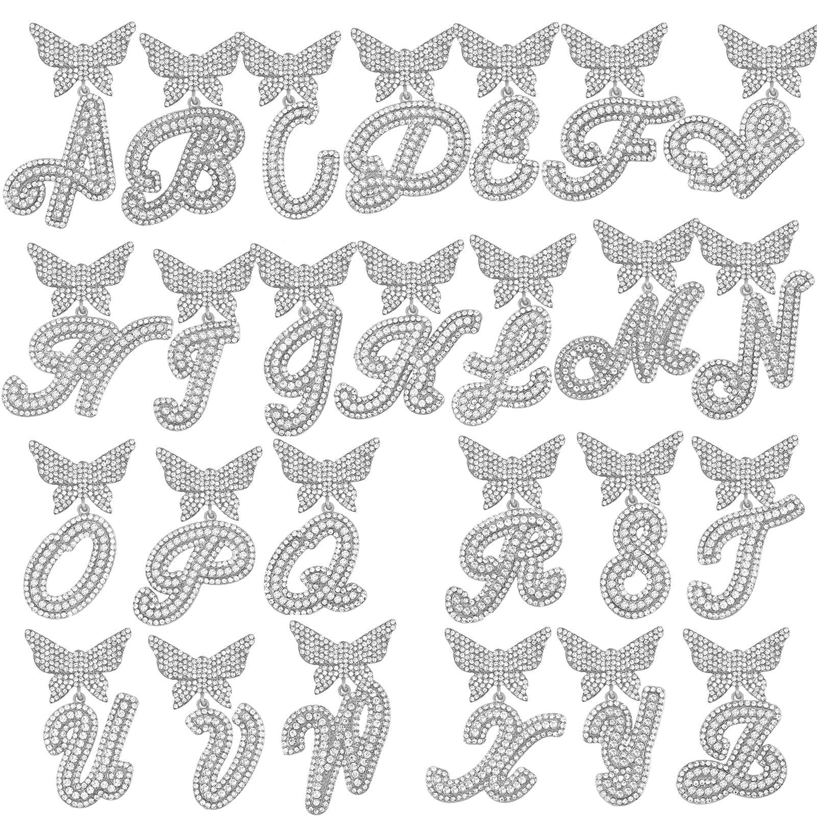 VVS Jewelry hip hop jewelry Bling Butterfly Letter Cuban Link Chain