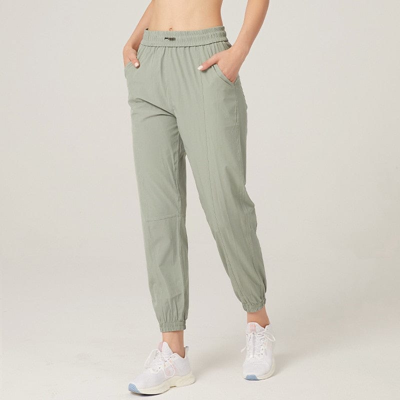 VVS Jewelry hip hop jewelry Green / S Women's Fabric Joggers