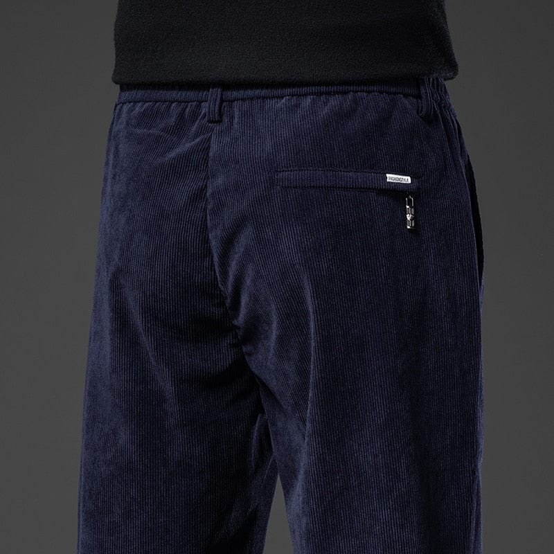 VVS Jewelry hip hop jewelry Men's Corduroy Casual Pants