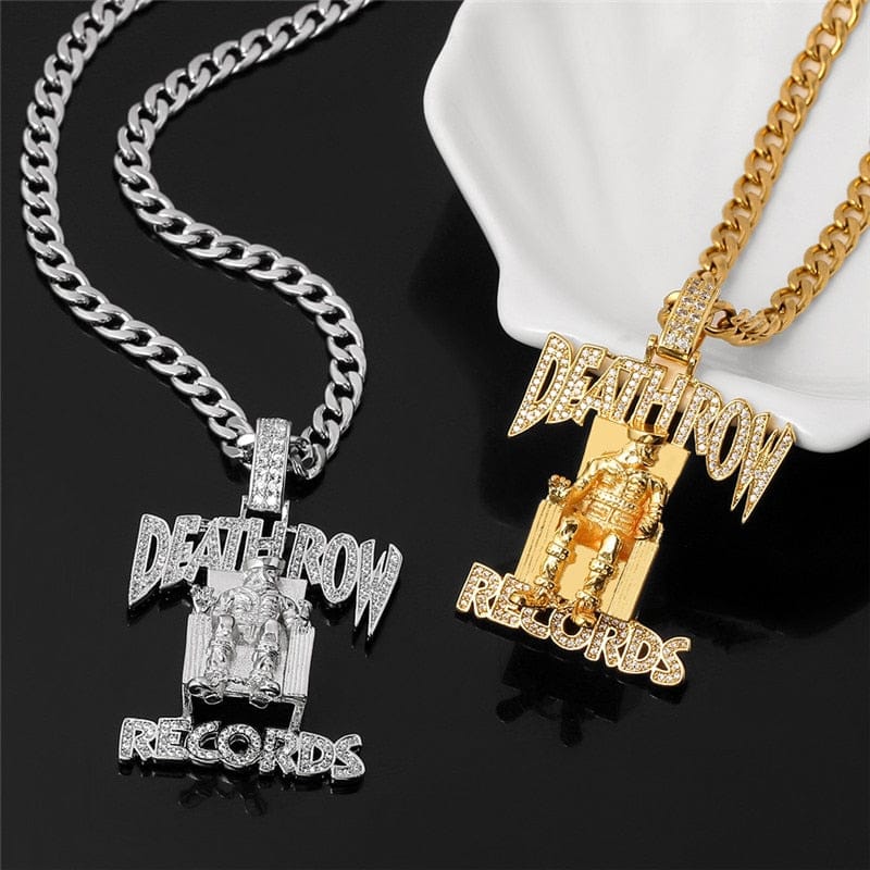 VVS Jewelry hip hop jewelry VVS Jewelry Death Row Records Pendant Chain