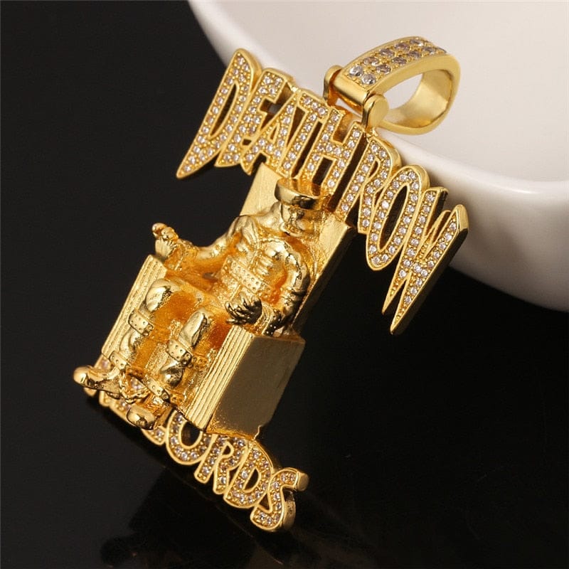 VVS Jewelry hip hop jewelry VVS Jewelry Death Row Records Pendant Chain