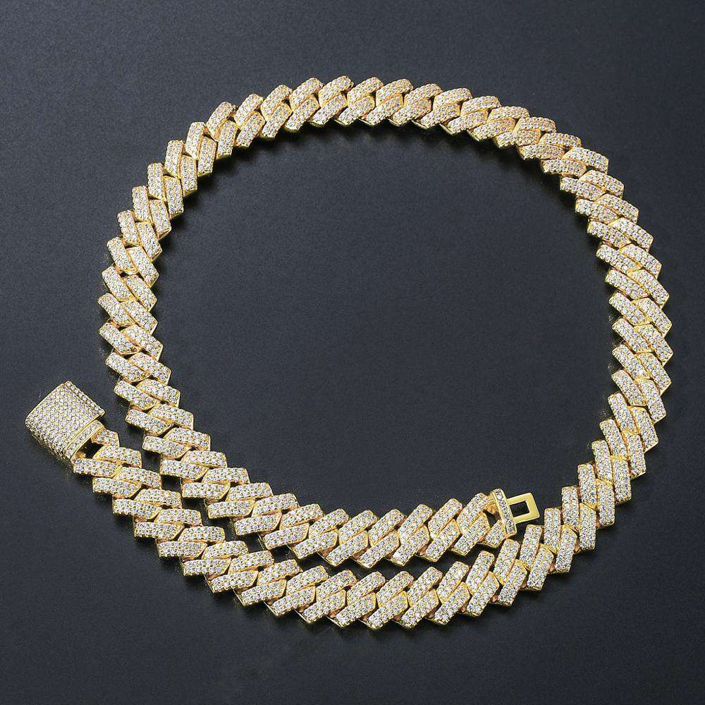 VVS Jewelry hip hop jewelry VVS Jewelry Micro Paved Prong Cuban Chain