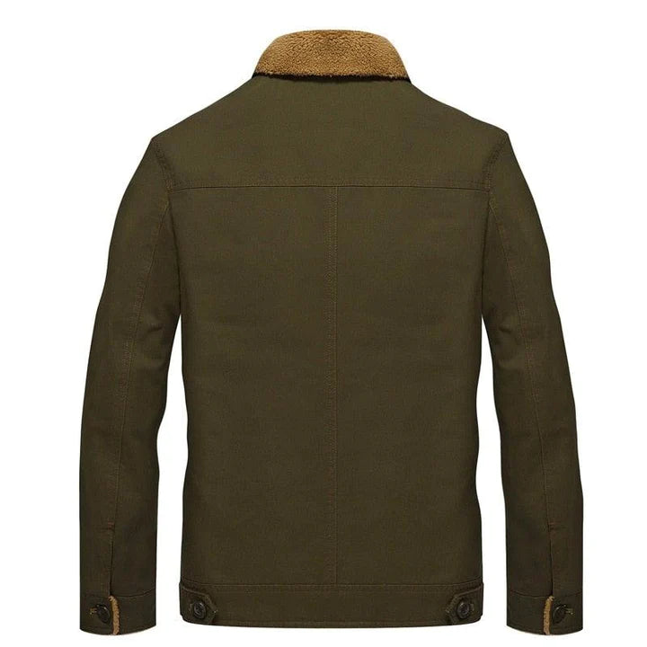 Taktische Jacke mit Fleecekragen