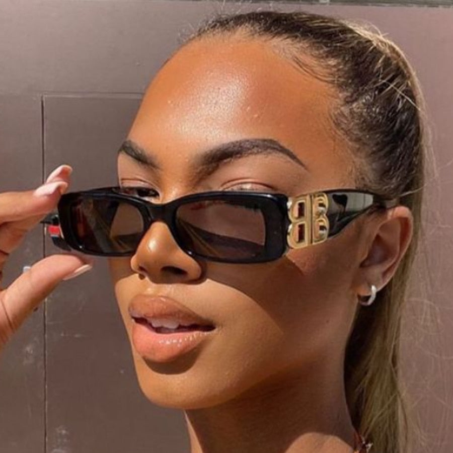 Rechteckige Sonnenbrille „Dynasty“ von VVS Jewelry