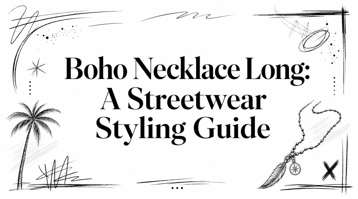 Boho Necklace Long: A Streetwear Styling Guide