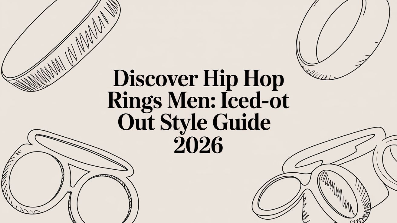Discover Hip Hop Rings Men: Iced-Out Style Guide 2026