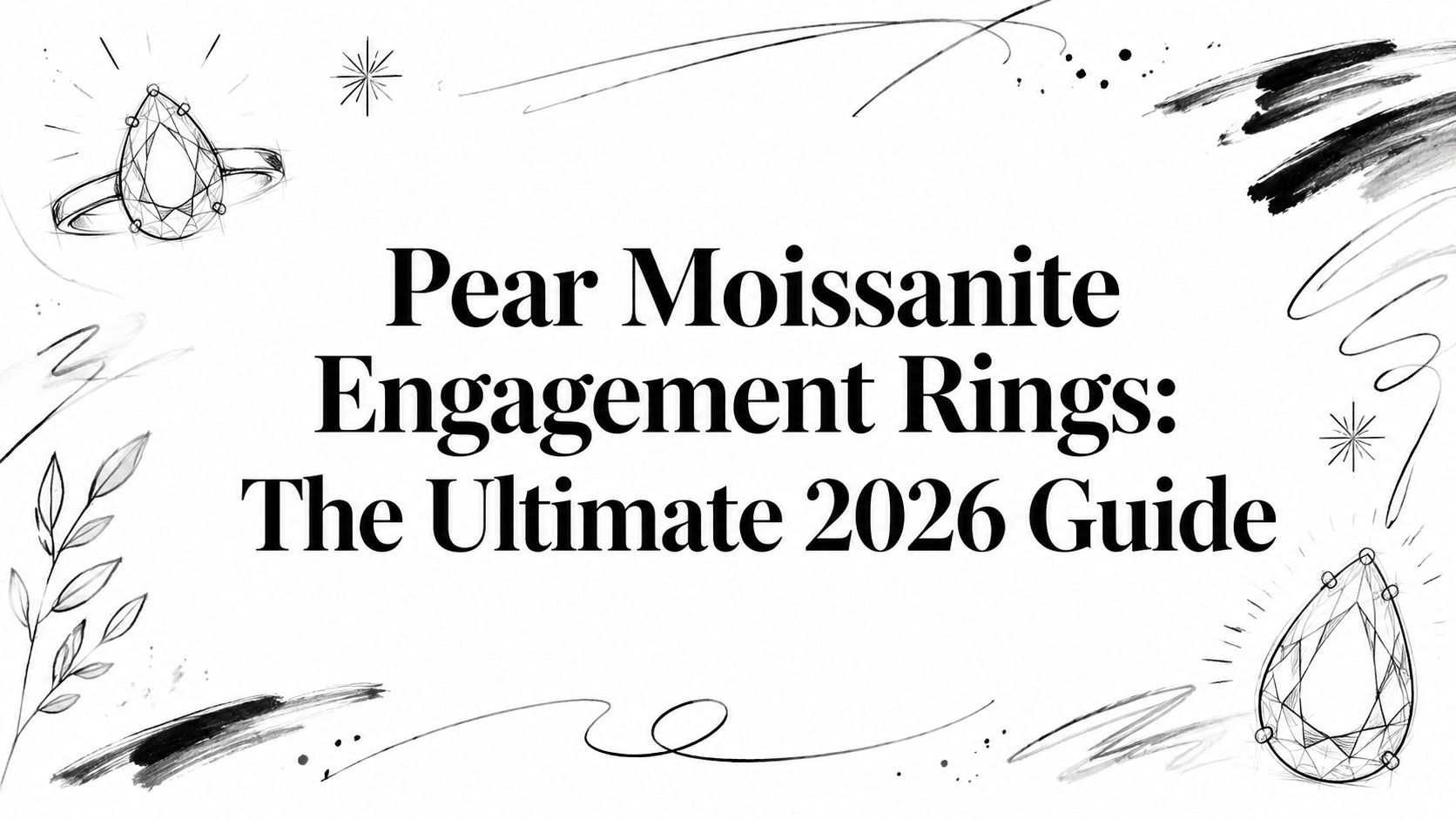 Pear Moissanite Engagement Rings: The Ultimate 2026 Guide